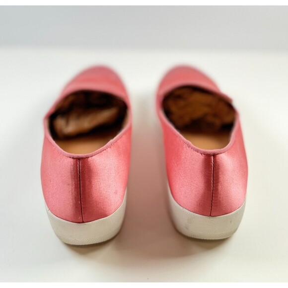 FitFlop Superskate Womens Shoes Pink Loafer Slip On Flat Studded Casual Size 8 - Picture 4 of 7